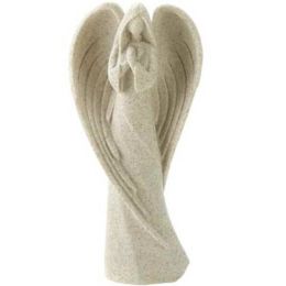 Accent Plus Sand-Look Angelic Statue