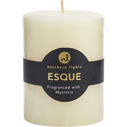 Mysteria Esque By  One 3x4 Inch Pillar Essential Blends Candle.  Burns Approx. 80 Hrs. For Anyone